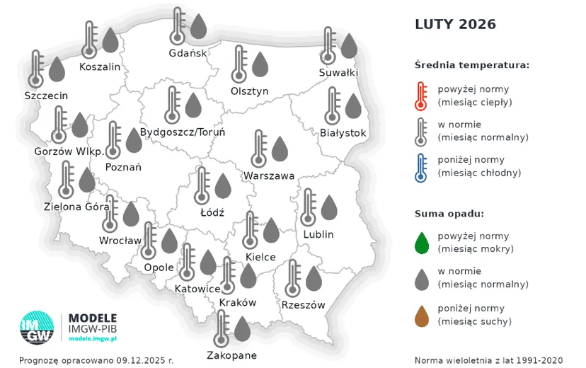 IMGW podało prognozy na ferie w Polsce. Można się zdziwić, czegoś takiego nie było od dawna