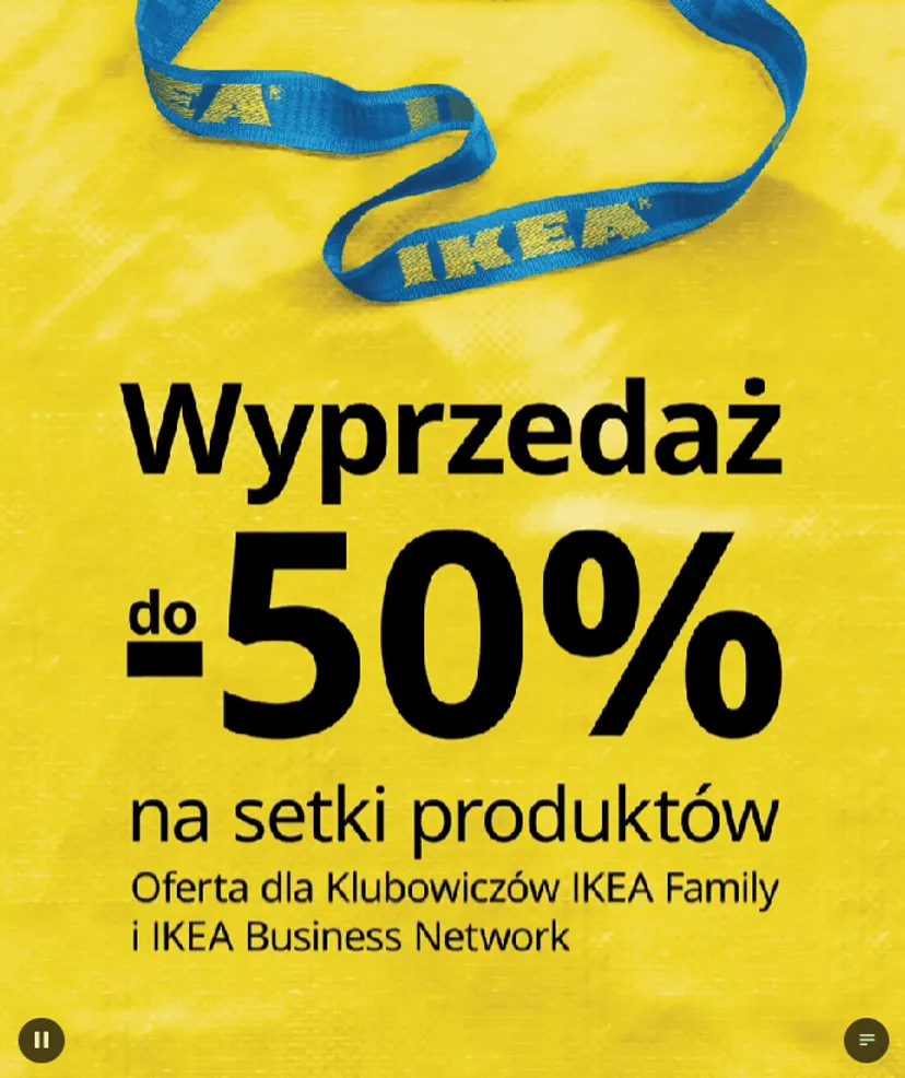 Wielka wyprzedaż w IKEA. Setki produktów nawet 50% taniej, Polacy już ruszyli na zakupy