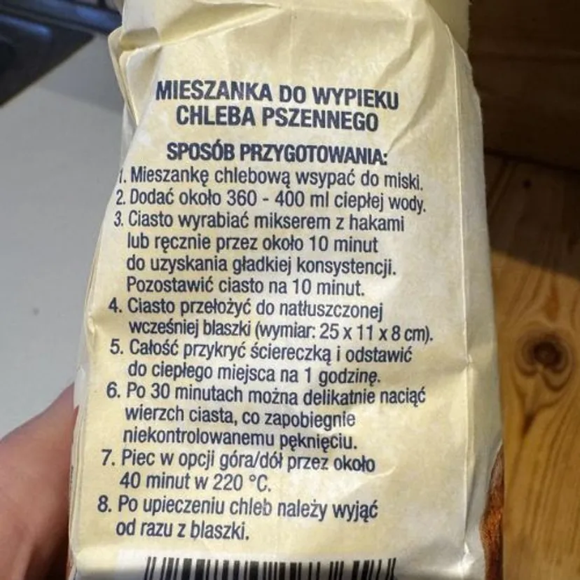 Czy z tej mąki będzie chleb? Sprawdziłam gotową mieszankę do przyrządzania pieczywa