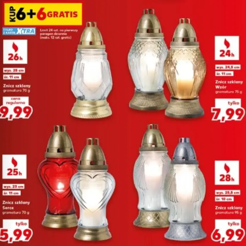 Oferta Kaufland na Wszystkich Świętych. Tanie znicze, ale czas tylko do 7 października