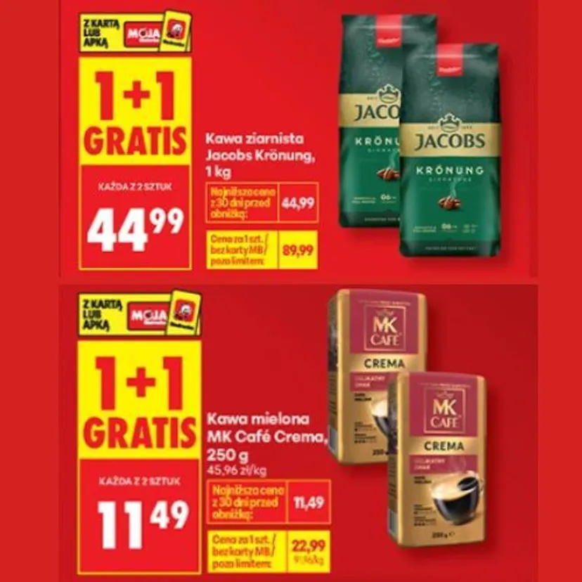 Kosztuje 90 zł, z kartą Moja Biedronka zapłacisz 44,99. Promocja tylko do jutra