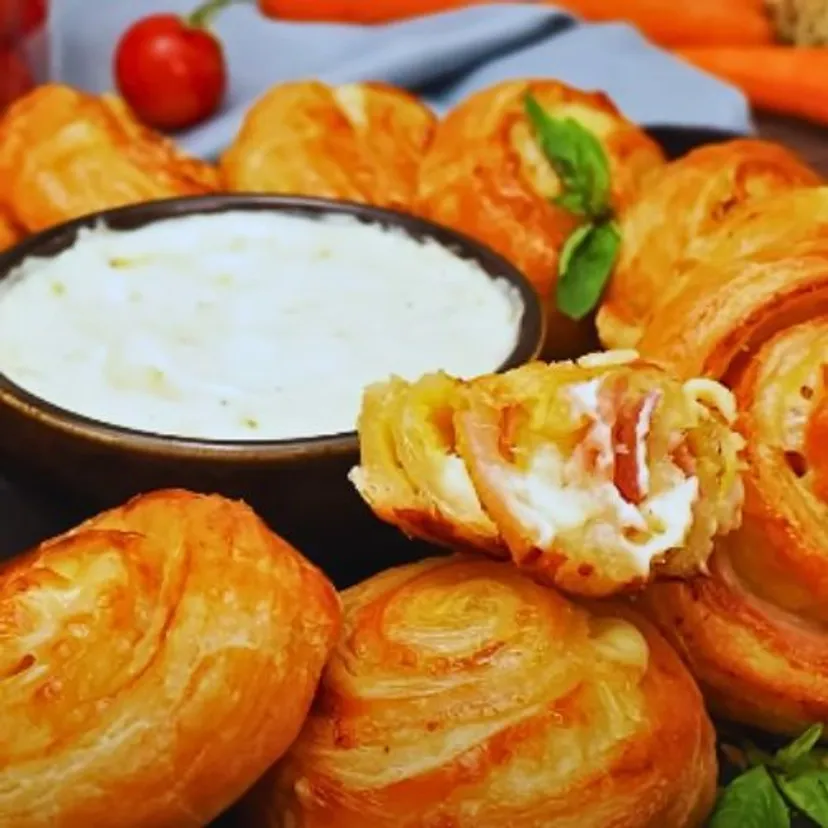 Biorę szynkę i ser i zawijam w ciasto francuskie. Taka kolacja jest hitem w moim domu