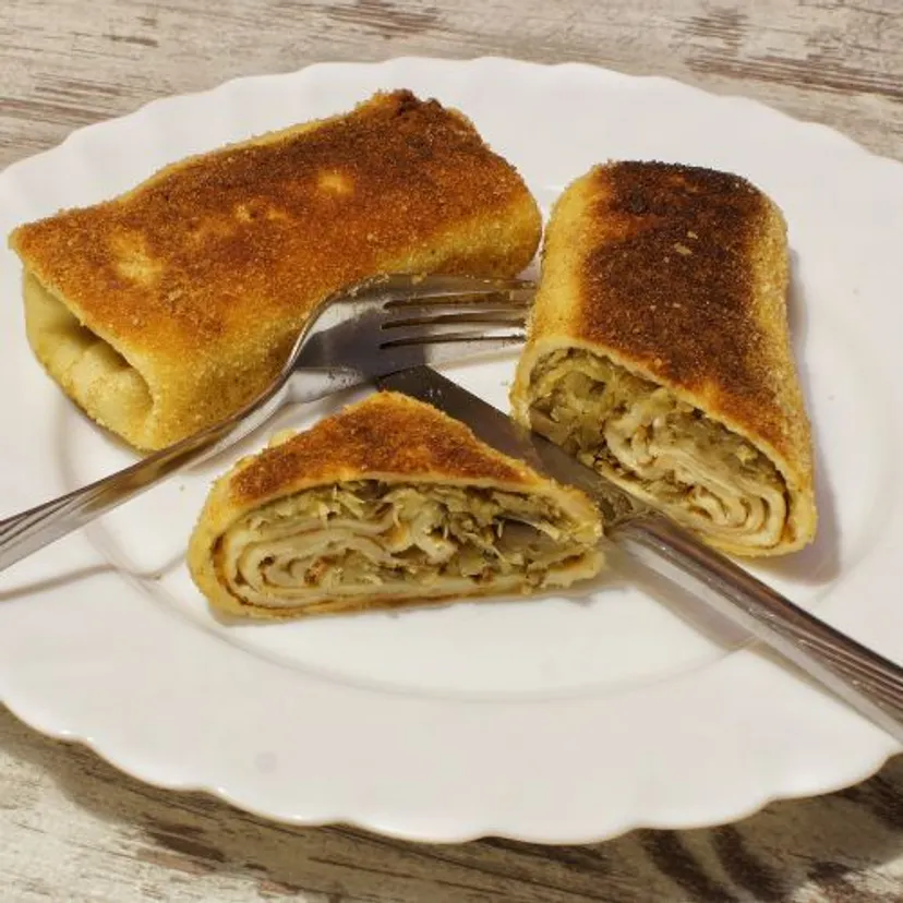 Krokiety z tym farszem mogłabym jeść codziennie. Najlepsze wychodzą jesienią