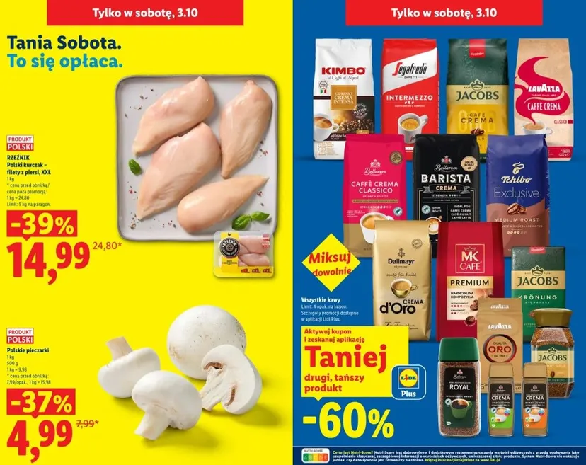 Lidl odpalił promocje na sobotę. 5+5 gratis i duże obniżki