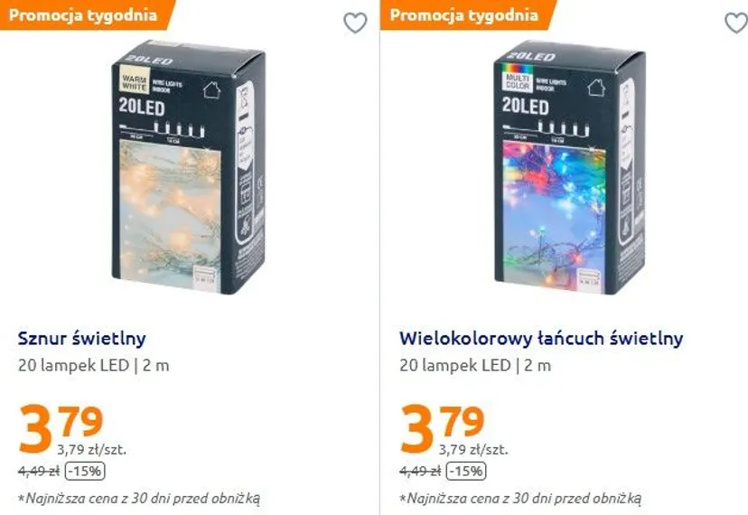 Zaczęło się w Action. Wielkie obniżki świątecznych dekoracji