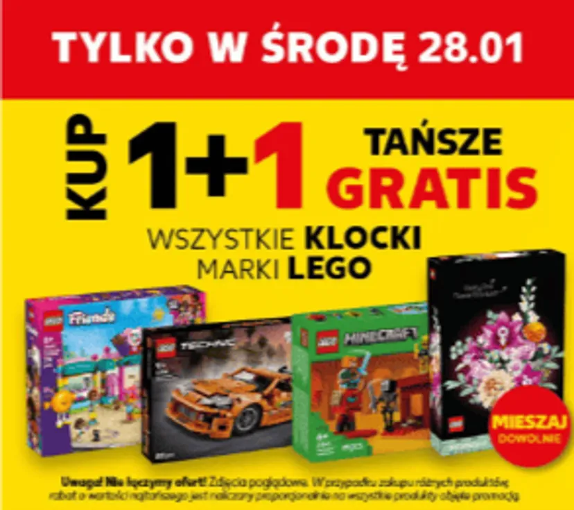 Szaleństwo w Kauflandzie. Tylko dziś "1+1 gratis" na wszystkie modele, klienci ładują pełne koszyki