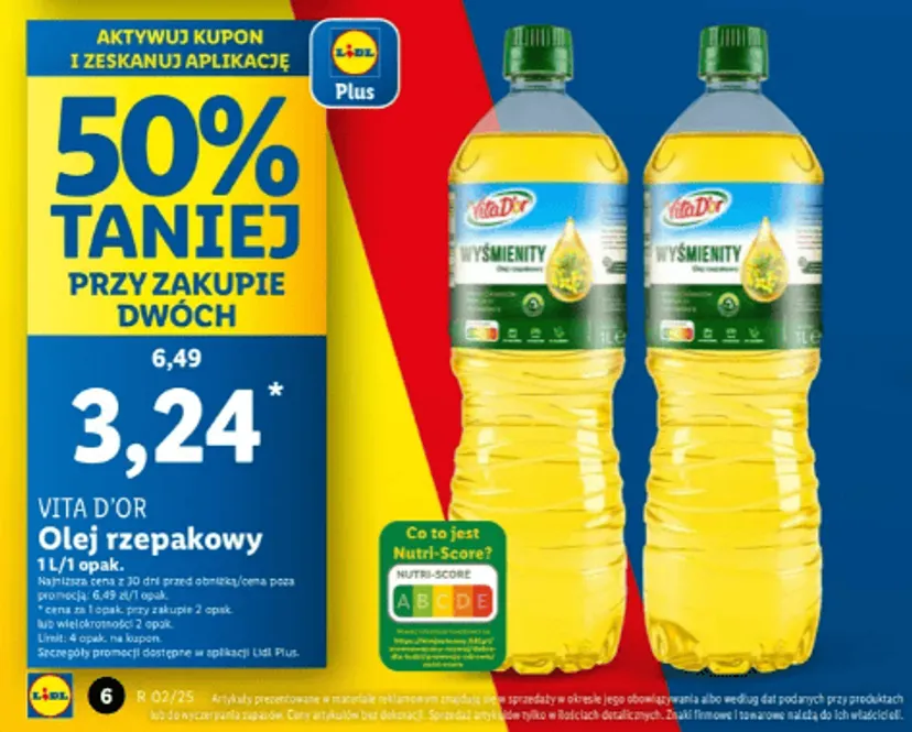 Porównaliśmy gazetki Biedronki, Dino i Lidla. Wiemy, gdzie w najbliższych dniach lepiej kupić mleko, olej i inne