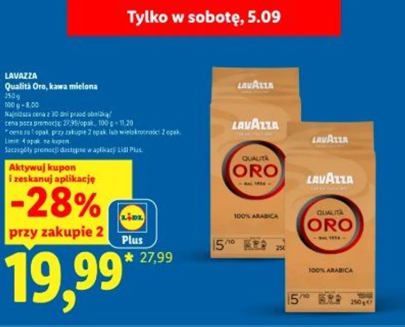 Promocyjne szaleństwo w Lidlu. Lepiej się spieszyć, czas tylko do 5 września
