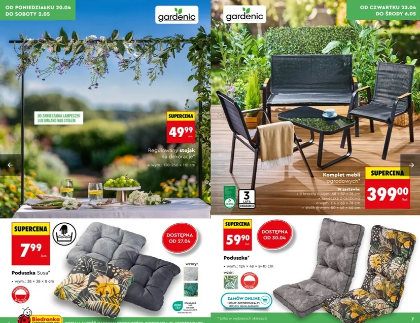 Biedronka startuje z ofertą na majówkę. Ta oferta rusza 20 kwietnia