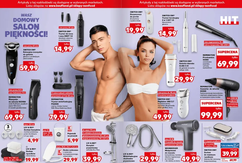 Kaufland zaskakuje od środy. "1+1 gratis" i rabaty 50%. Klienci urządzą sobie domowy salon piękności