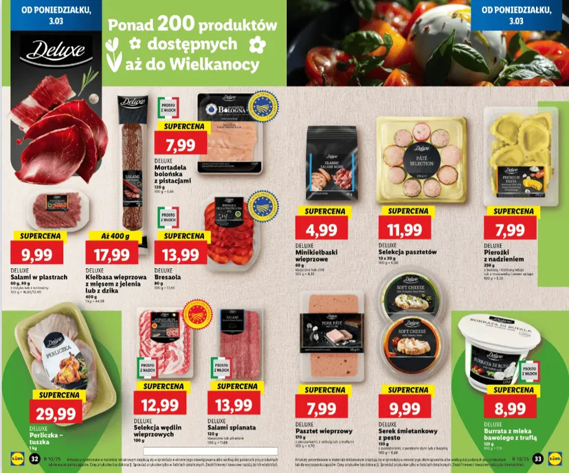 Lidl nie traci czasu. Pokazali już promocję na Wielkanoc: jest strefa "Deluxe"