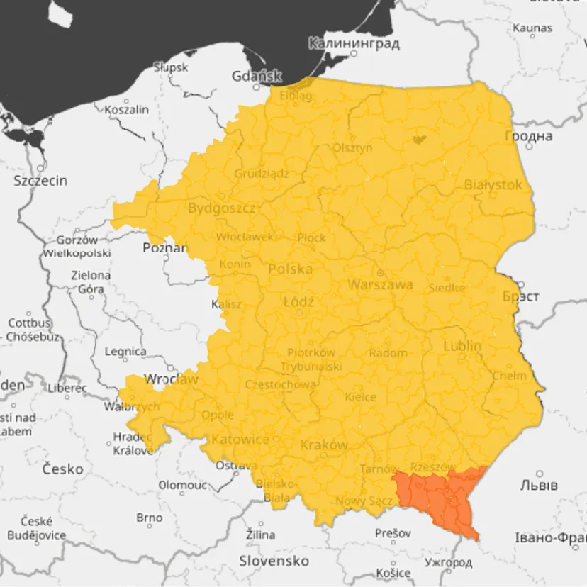 Silne burze i szalejący wiatr. RCB rozsyła alerty, w tych województwach będzie najgroźniej