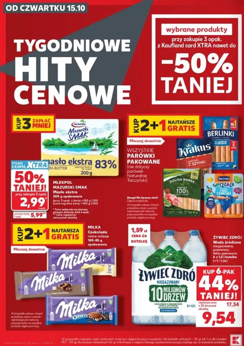 Kaufland rusza z wielkimi promocjami. Od 15 października ceny spadną nawet o połowę