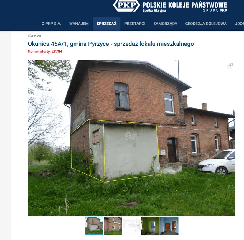 Sprzedają mieszkania za 19 tysięcy złotych. PKP pozbywa się nieruchomości, jest jednak haczyk