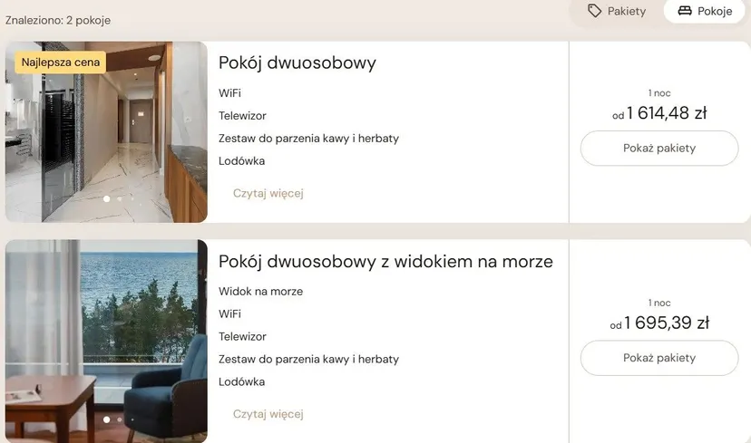 Tyle kosztuje noc w Gołębiewskim w Pobierowie. Taniej wychodzą wakacje all-inclusive w Egipcie