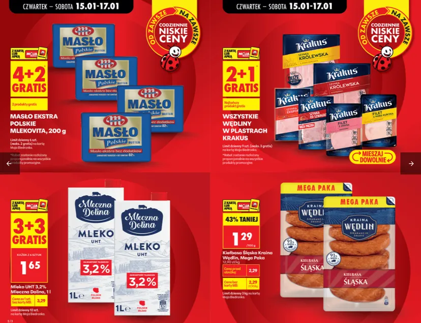 Polacy rzucili się na hit z Biedronki. Jeszcze tylko do soboty "1+1 gratis" i kosmetyki już za 1 zł