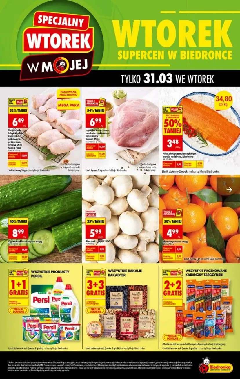 Tylko we wtorek: przeceny 70% na Wielkanoc w Biedronce. Takiej akcji nie było od dawna