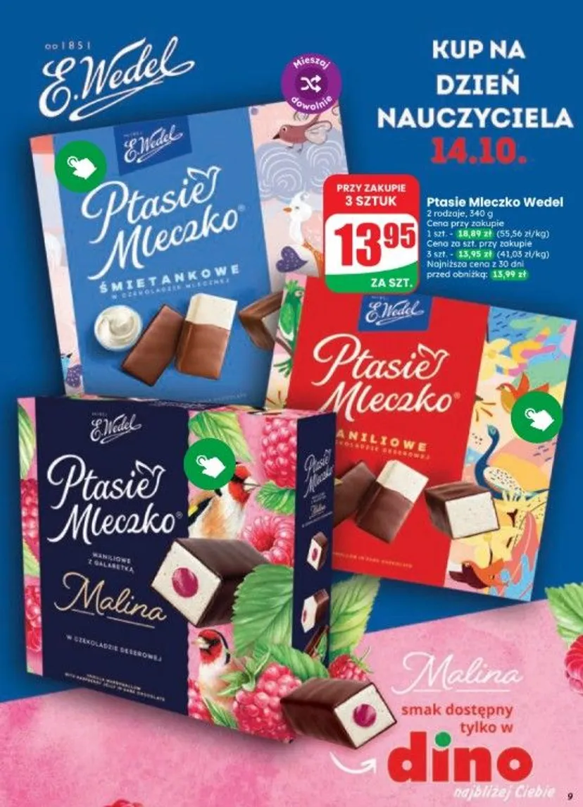 Promocje w Dino na Dzień Nauczyciela. Kultowe prezenty na 14 października poniżej 15 zł