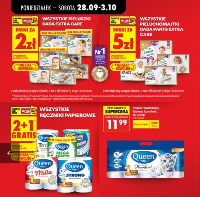 Biedronka daje czas tylko do soboty. Klienci z kartą mogą sporo zyskać, promocje kuszą