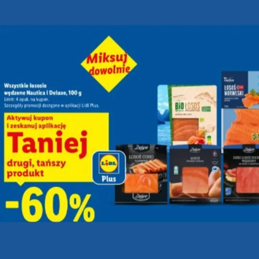 Aktywuj kupon i ruszaj do Lidla. Promocja 5+5 GRATIS