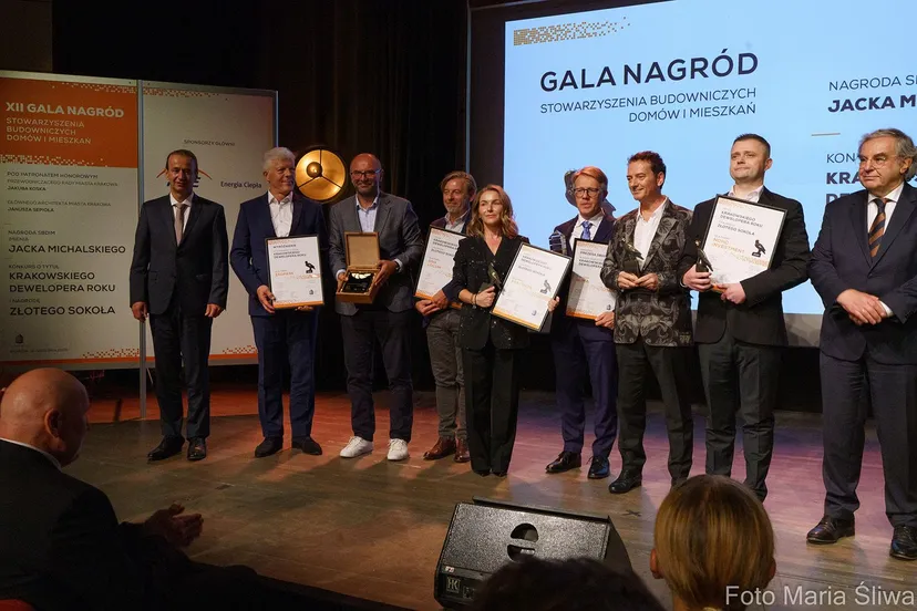 Złote Sokoły 2026 przyznane. Poznaliśmy najlepszych krakowskich deweloperów