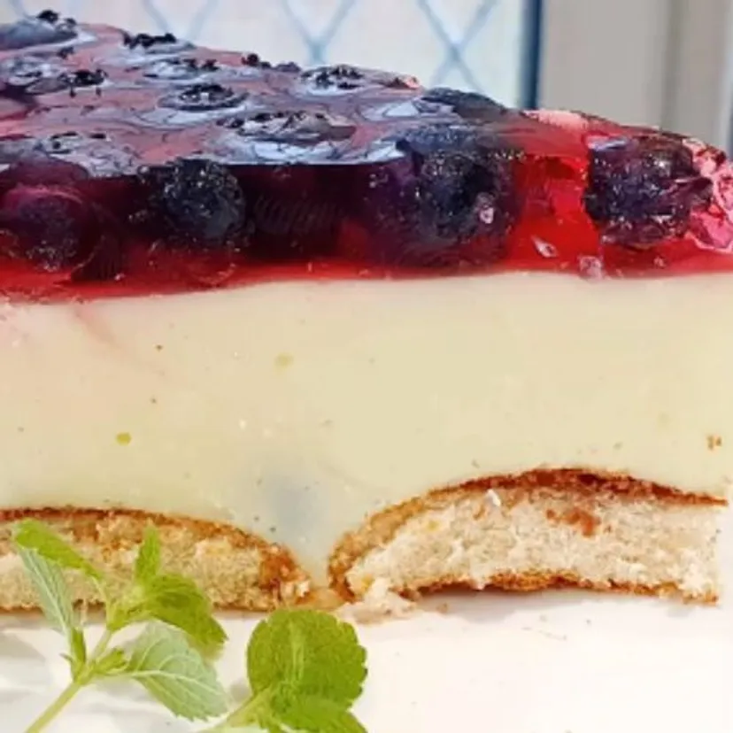 Ten sernik z borówkami robię z 4 składników. Rodzina prosi o niego cały czas