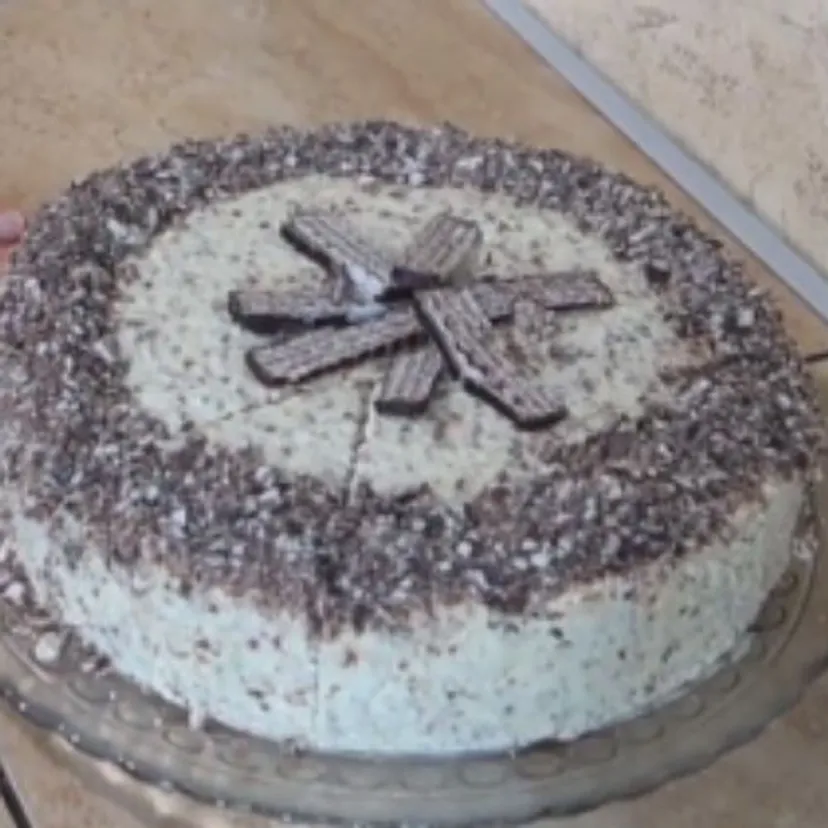 Taki sernik z wafelkami zrobię na majówkę. Z tym przepisem zawsze się udaje