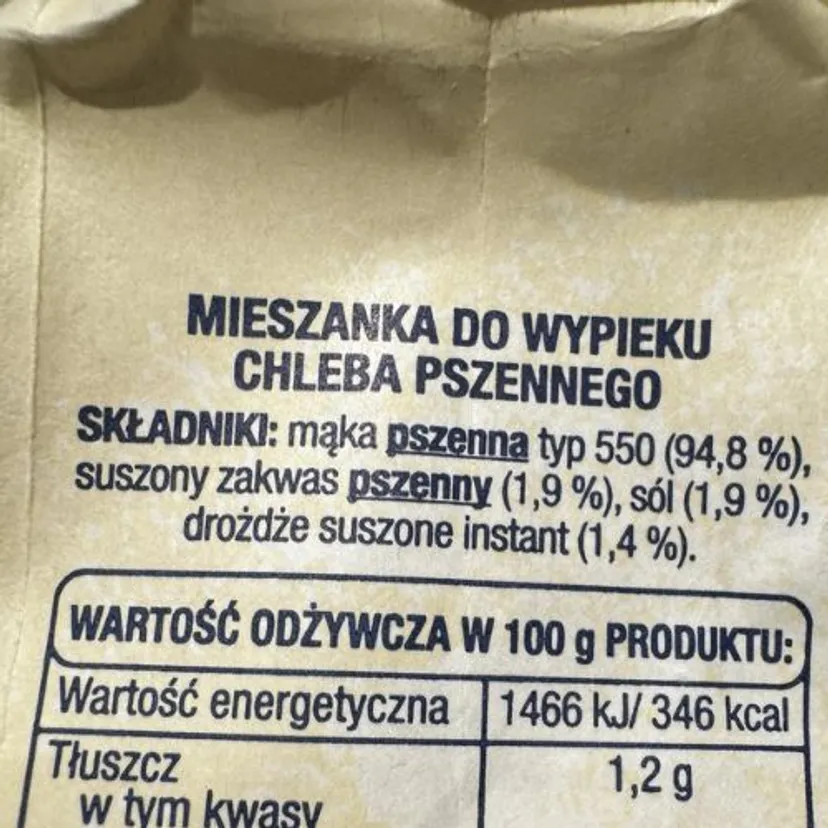 Czy z tej mąki będzie chleb? Sprawdziłam gotową mieszankę do przyrządzania pieczywa