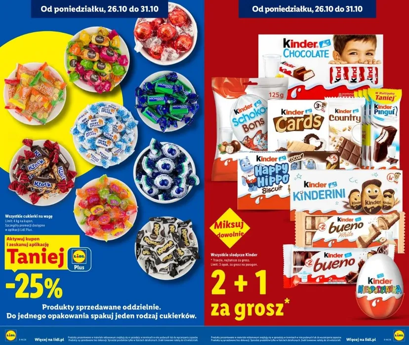 Lidl przecenia popularne produkty. Rabaty sięgają nawet kilkudziesięciu procent
