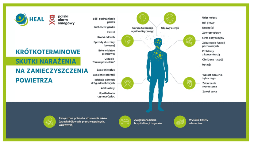 Wiadomo, jakie polskie miasta były najbardziej zanieczyszczone ostatniej zimy