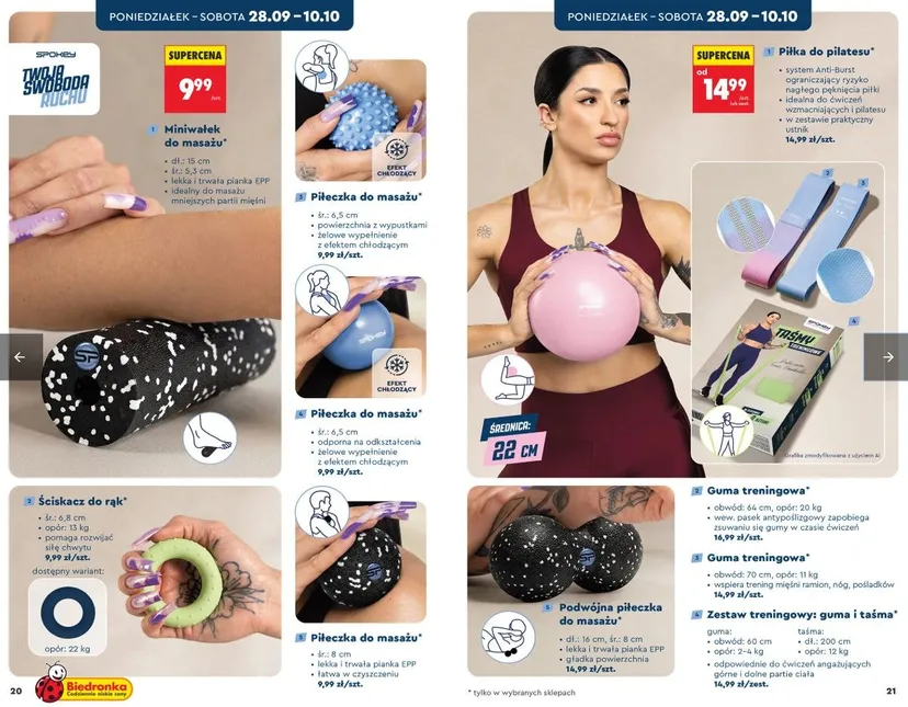 Jesienne promocje w Biedronce. Od poniedziałku ciepłe ubrania, tekstylia i sprzęt sportowy w nowej ofercie