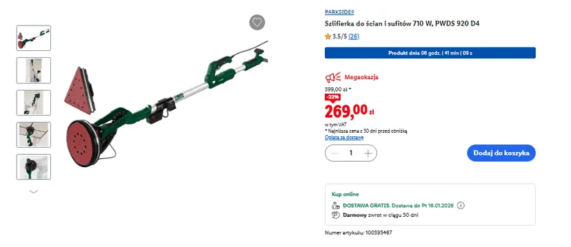 Lidl rozpieszcza majsterkowiczów. Masa sprzętu jeszcze taniej, klienci się obkupią