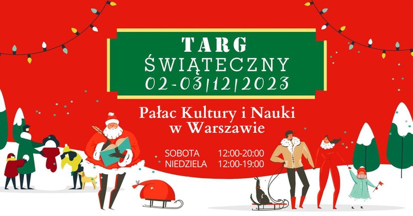Już 2 i 3 grudnia w Warszawie odbędą się Targ Świąteczny, Targi Biżuterii i Dodatków oraz Festiwal Pierogów Świata!