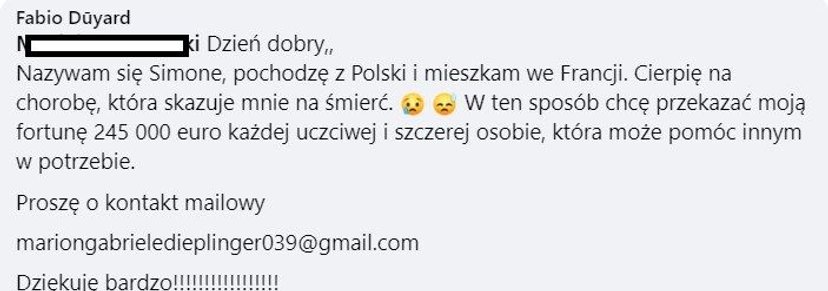 Emerytka z Legnicy straciła grube tysiące. Uwierzyła, że wybrał ją "duch święty"
