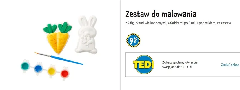 Wielkanocne hity w TEDi. Klienci wyjdą z pełnymi koszykami