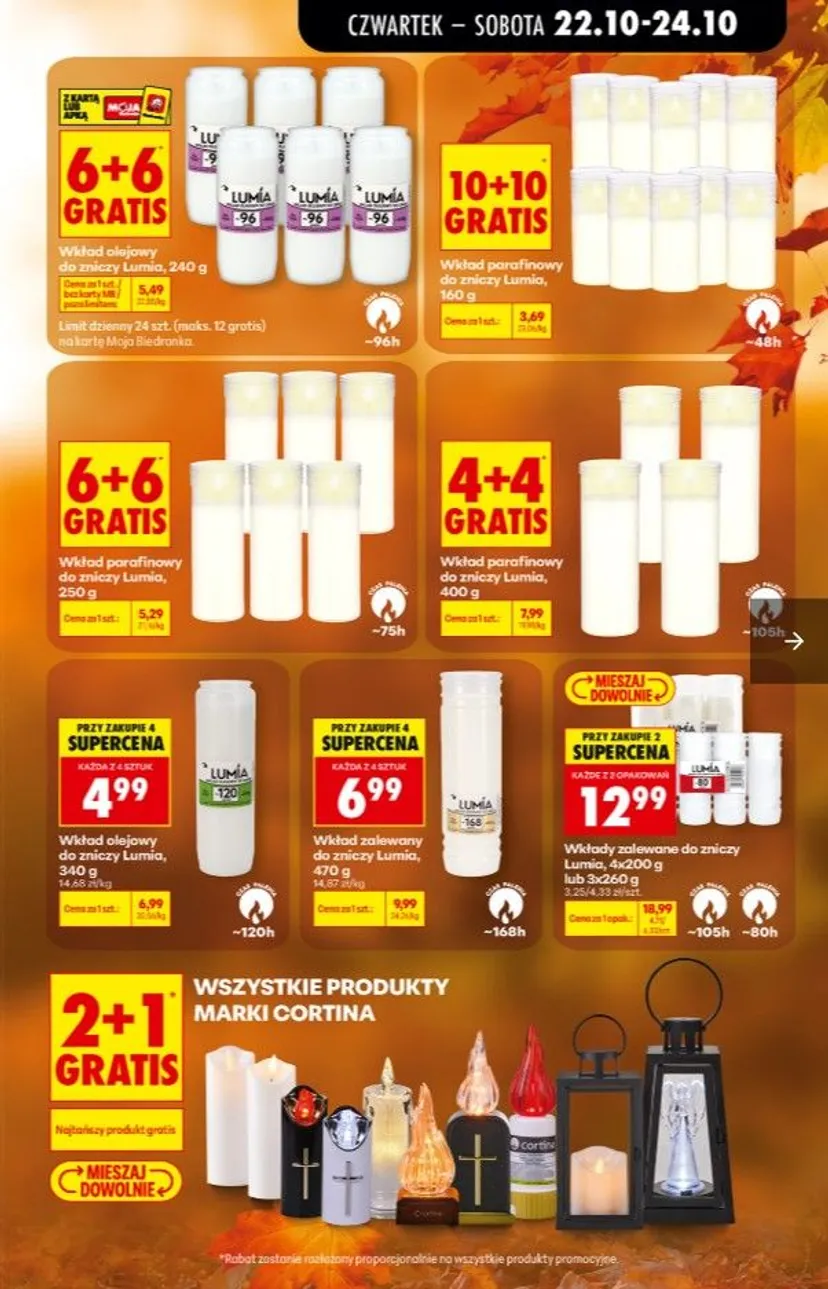 Promocje w Biedronce na Wszystkich Świętych. Chryzantemy za grosze i akcje 3+1. Czas tylko do wieczora