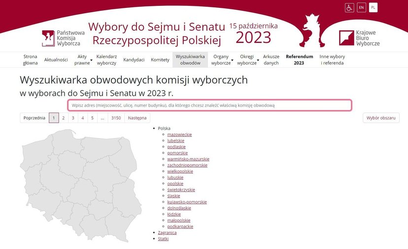 Wybory do Sejmu i Senatu oraz referendum. Godziny, miejsce głosowania, wygląd kart, jak oddać ważny głos