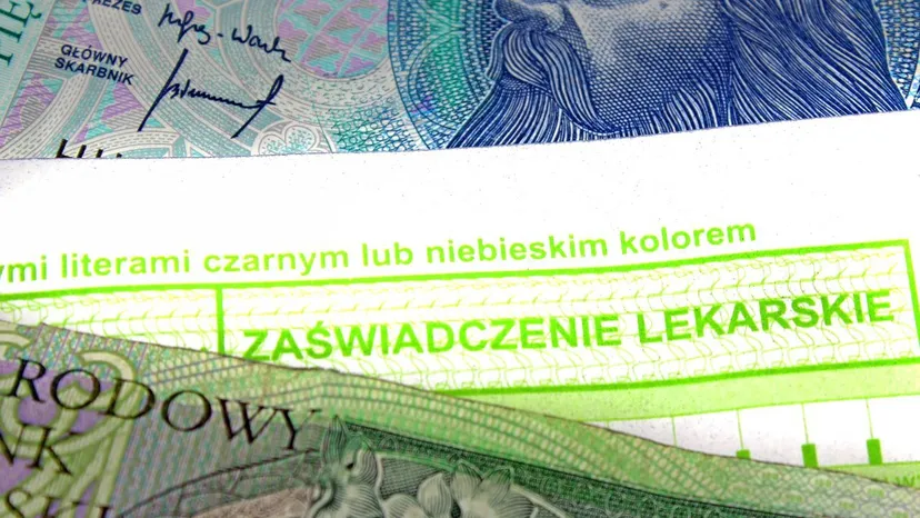 Zwolnienie lekarskie z kodem B. Wtedy pracownik otrzymuje specjalną ochronę