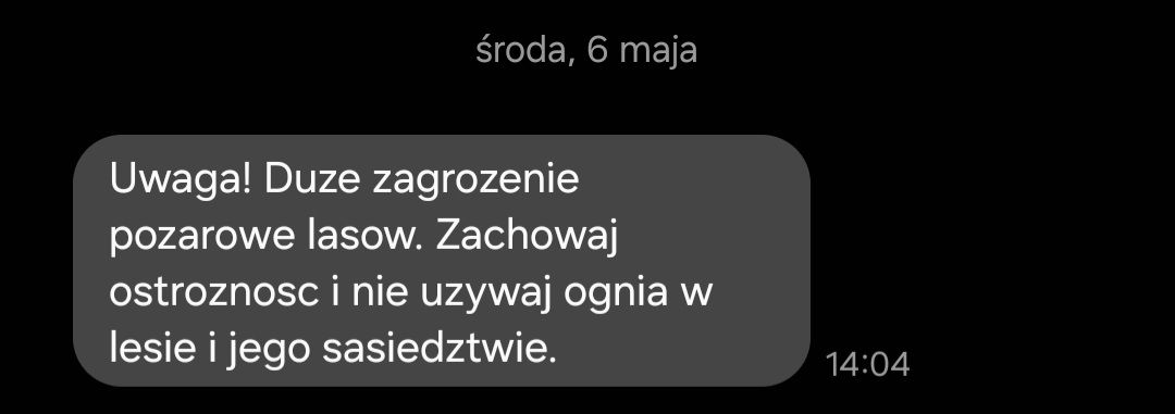 Rozesłano alerty RCB. Pół Polski na czerwono. "Zachowaj ostrożność"