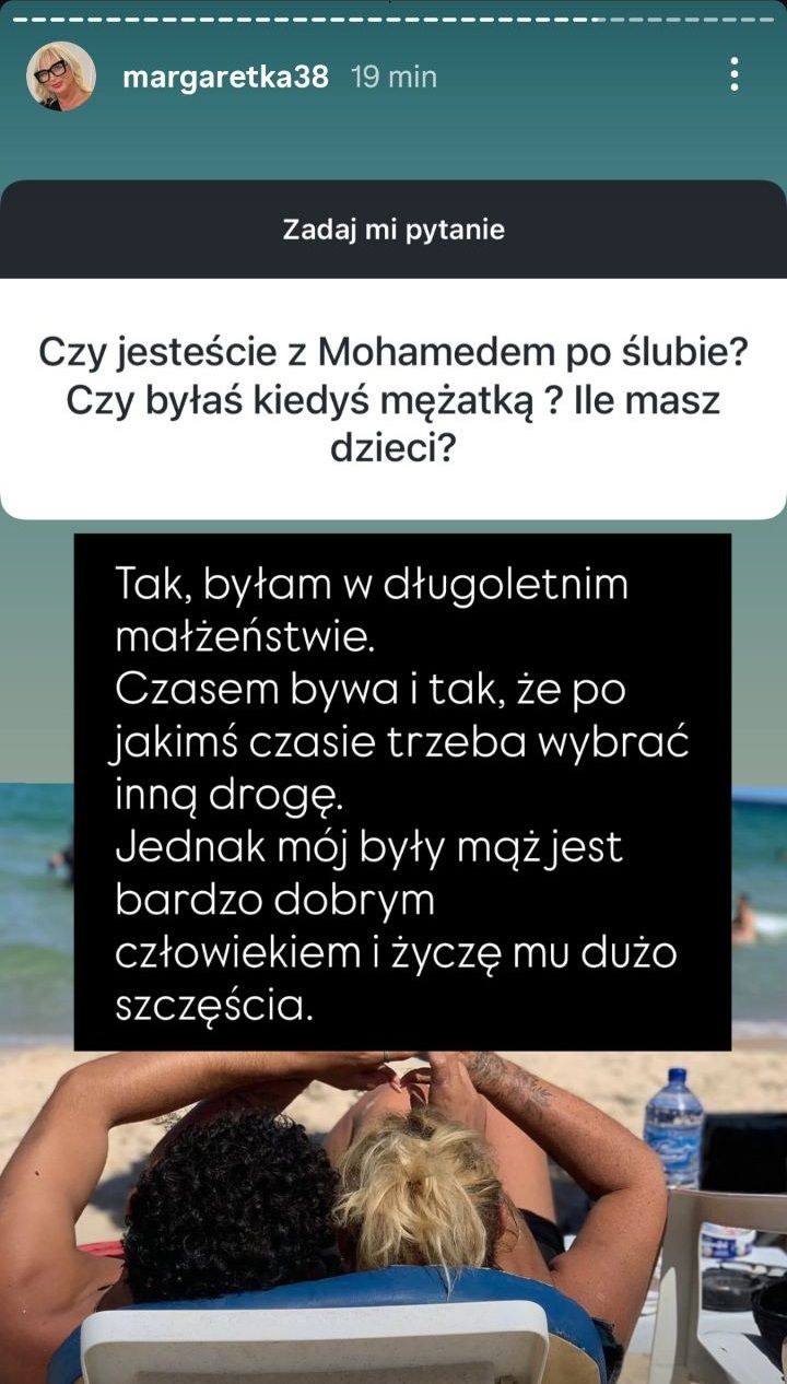 Margareta z "Kochaj albo wróć" zabrała głos ws. byłego męża. Ujawniła, jaki jest