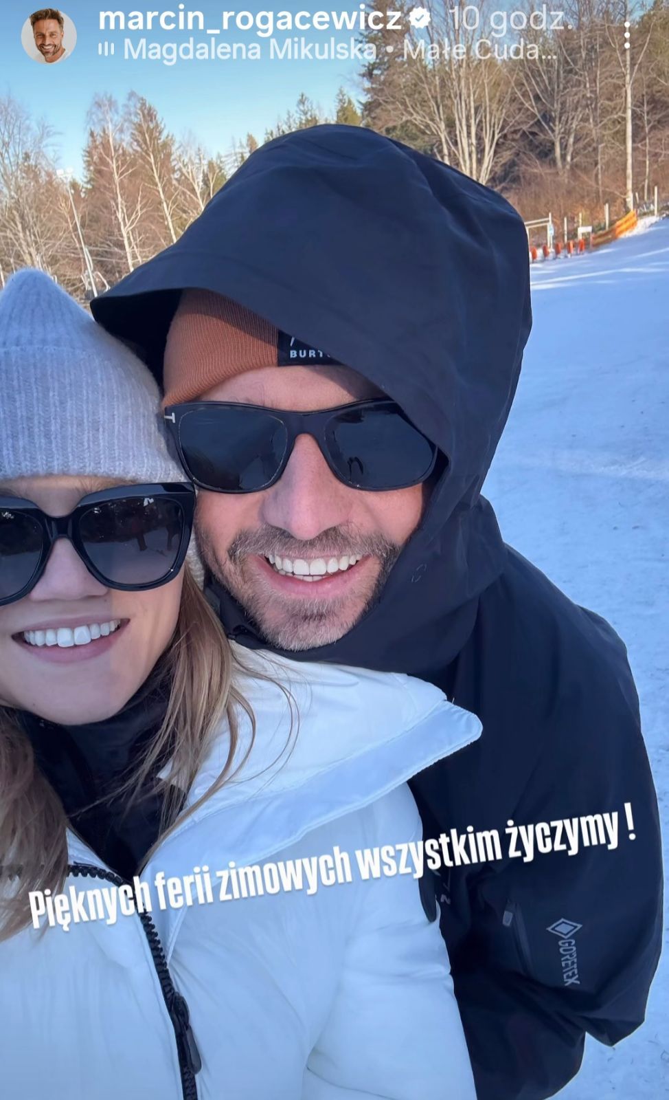 Uradowani Kaczorowska i Rogacewicz pochwalili się swoim małym szczęściem. Potwierdzili dobre wieści