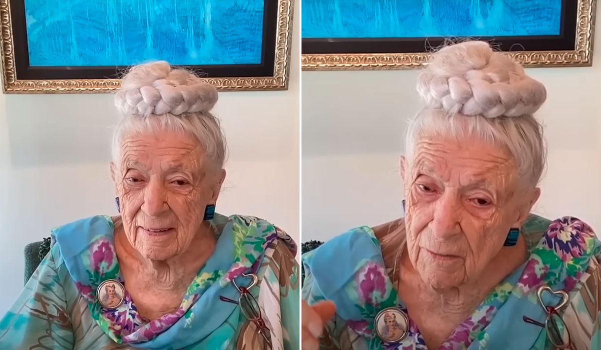 102-letnia lekarka zdradziła sekret swojego szczęścia, fot. YouTube/Barbara Hannah Grufferman