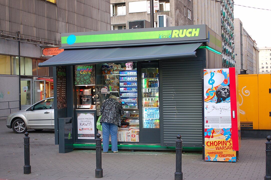 Kiosk Ruchu w Warszawie