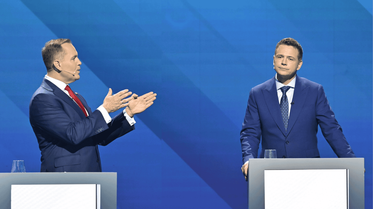 Karol Nawrocki i Rafał Trzaskowski, fot. KAPiF