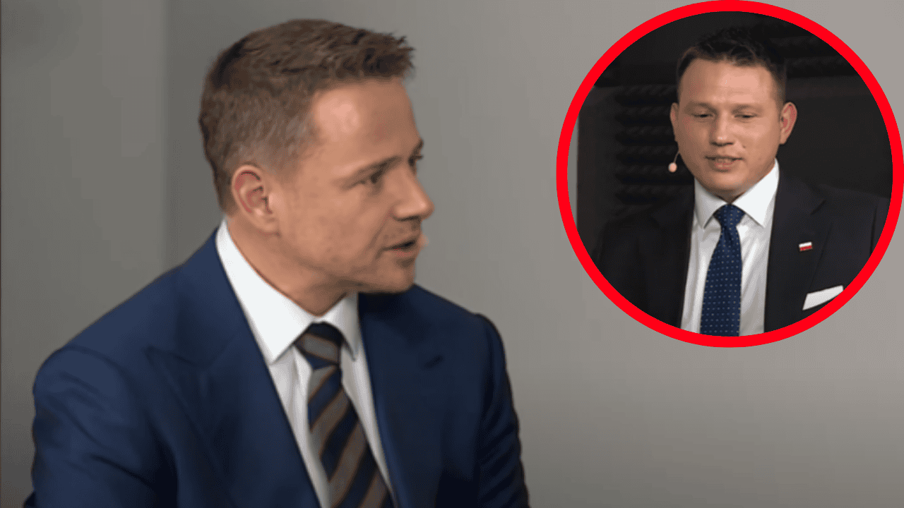 Rafał Trzaskowski i Sławomir Mentzen