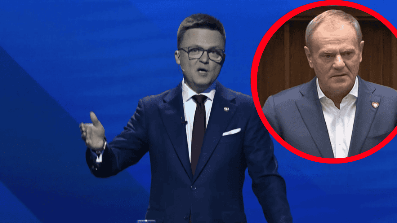 Szymon Hołownia i Donald Tusk