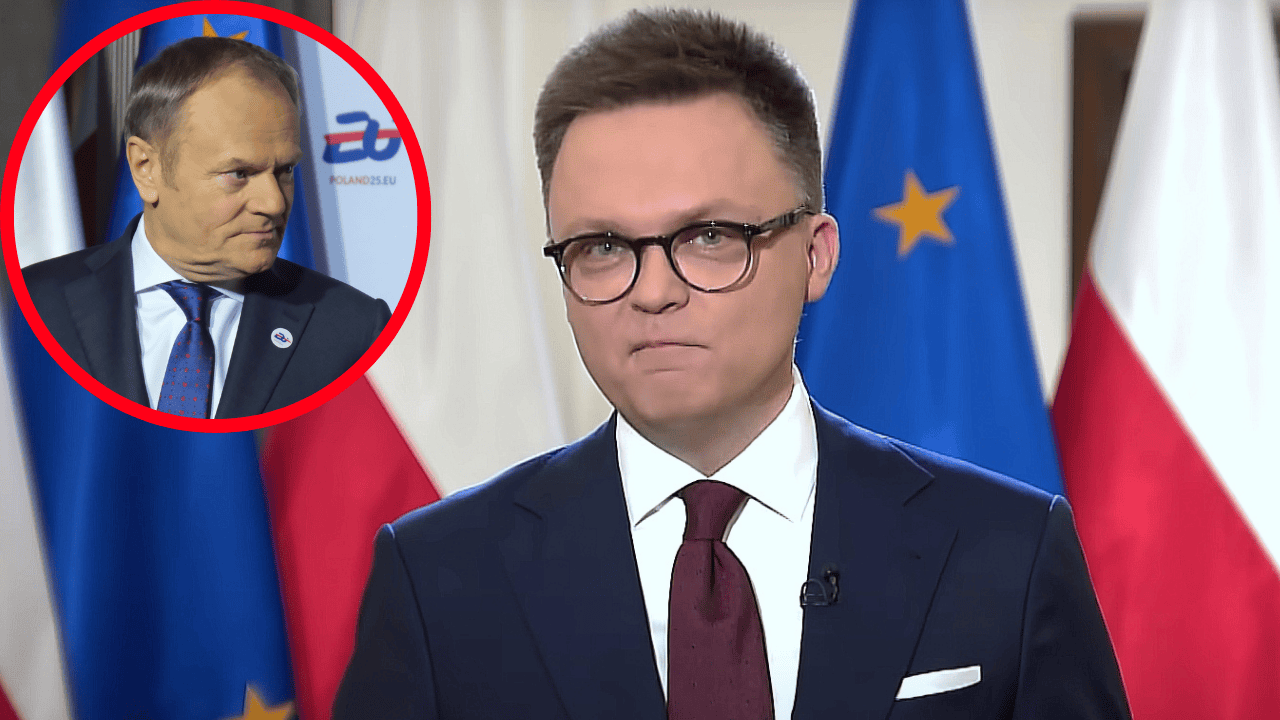 Szymon Hołownia i Donald Tusk