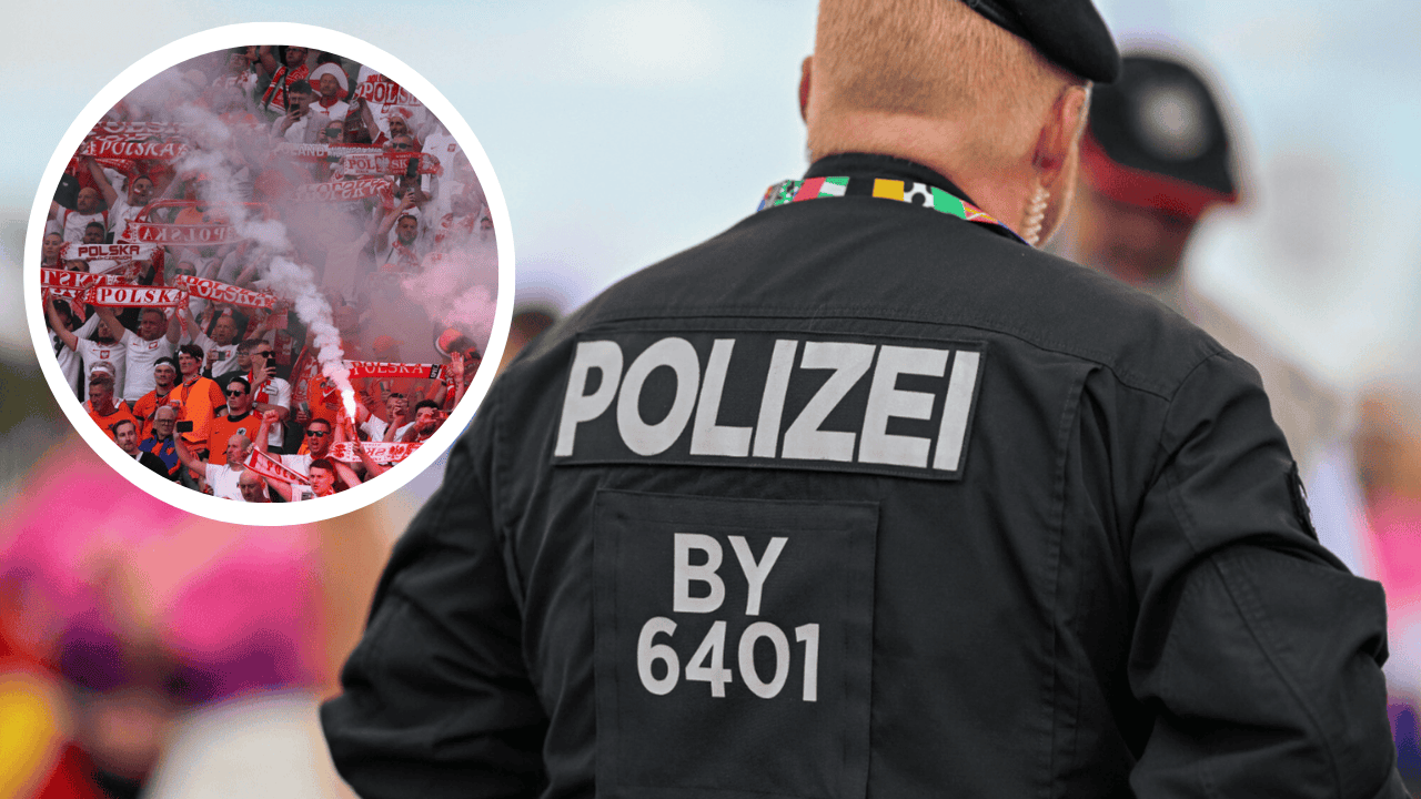 Polizei kibice Polski