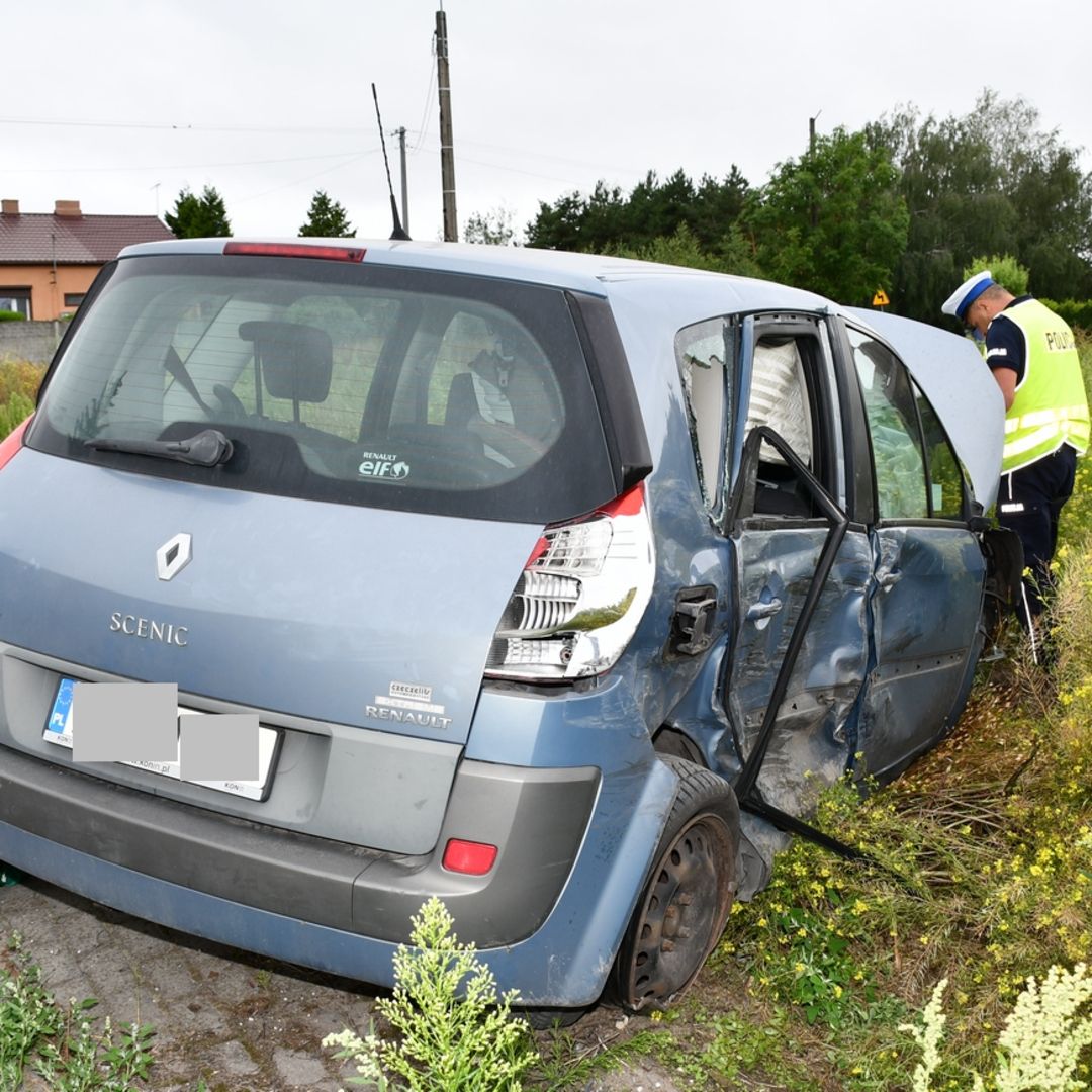 Groźny wypadek w Nowej Wsi. Są ranni, w tym dzieci