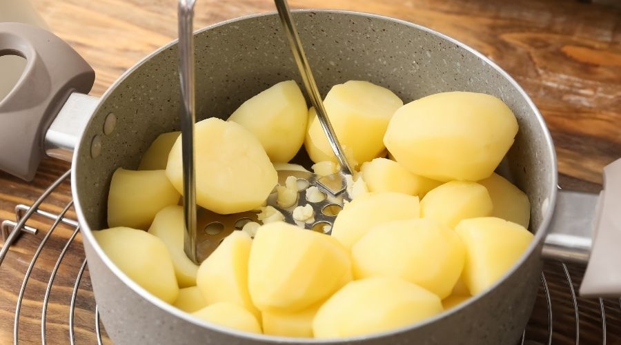 ugotowane ziemniaki